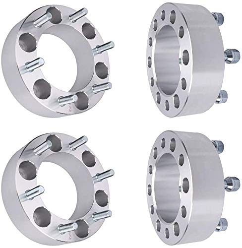 BRTEC 4pcs 2 Thick6x55 PatternInner Diameter 425108mm Wheel Spacers for 20012015 for Lexus GX470 for Toyota 4RunnerTacomaSequoiaFJ Cruiser for Hummer H3 Alpha Wheel Spacers